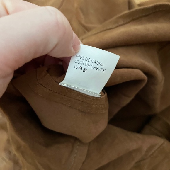 Perfect condition Leather Zara shirt - Picture 3 of 5